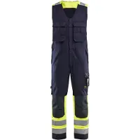 Blakläder 2887-1512 Amerikaanse Overall Inherent Marine/High Vis Geel maat D100 heren