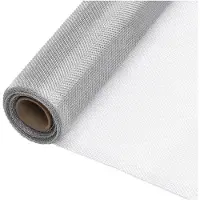 vidaXL Gaas 60x500 cm aluminium zilverkleurig