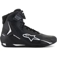 Alpinestars Faster-4 Zwart Wit Motorschoenen Maat 42.5