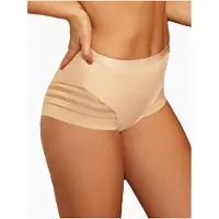 Lisca Beige hoge panty slip Alegra | Maat 50