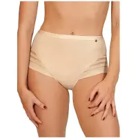 Lisca Beige hoge panty slip Alegra | Maat 46