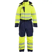 Blakläder 6726-1977 Dames winteroverall High Vis High Vis Geel/Marineblauw maat S dames