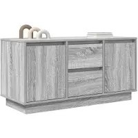 vidaXL Tv-meubel met LED-verlichting 100x41x50 cm grijs sonoma eiken