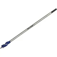 Irwin Boorbitje, RETURN OP HOUT 32x400mm BLAUW GROEI (32 mm)