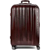 Polestream Moonrock 4 wielen Trolley L 78 cm met uitbreidingsplooi rood