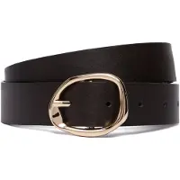 Tommy Hilfiger Riem 'Sculpted Buckle' bruin