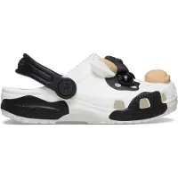 Crocs Open schoenen 'Classic IAM Cow' beige / zwart / wit