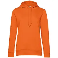 B&C Dames Hoodie Organic