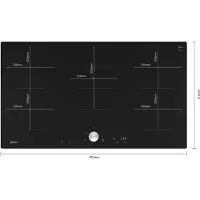 NEFF | T69PTX4L0 | inductie kookplaat | 90 cm | TwistPad