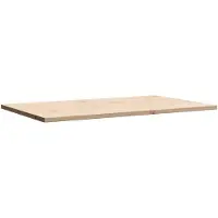 vidaXL Tafelblad rechthoekig 80x50x1,7 cm massief grenenhout