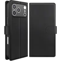 Mayaxess , Hoesje geschikt voor iPhone 17 Pro - 2-in-1 Magnetisch met Standaard, Zwart