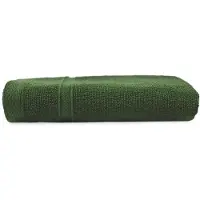The One Towelling Recycled Classic Handdoek - 50 x 100 cm - Hoge vochtopname - 450 gr/m² - Katoen/Polyester - Flessengroen
