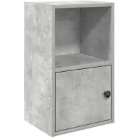 vidaXL Boekenkast 31x24x52 cm bewerkt hout betongrijs