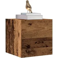 vidaXL Tv-wandmeubel 30,5x30x30 cm oud houtkleurig