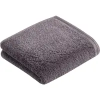 Vossen Handdoek Vossen Vegan Life Dark Grey (50 x 100 cm) (Set van 3)