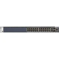 Netgear ProSAFE Managed Switch - GSM4328S - 24 Gigabit Ethernet poorten 10/100/1000 Mbps + 2 x SFP+ & 2 x 10GBASE-T poorten