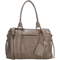 Charm London Berlin Laptopschoudertas - 15.6" laptopvak - taupe