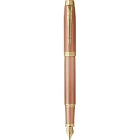 Parker IM Writing Rituals vulpen | Verfrissend oranje Afwerking met kleurverloop en gouden details | medium penpunt | blauwe inkt | geschenkverpakking