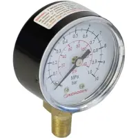 IMI NORGREN 0 tot 6 BAR-meter, 50mm DIA, 1/8" BSPT (Meetapparaatkoffer), Metrologie