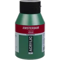 Amsterdam Acrylverf - Permanentgroen Donker - - 1000ml