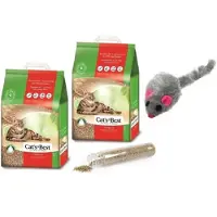 Cat's Best Original - Kattenbakvulling - 2 x 20 l incl muis en catnip