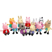 Diverse Peppa Pig Figures Collectible Set 11 Models Random Shipping Assorted Veelkleurig Kinderen