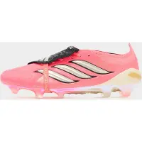 Adidas Predator Elite FT Gras Voetbalschoenen (FG) Felroze Zilvergrijs Zwart Goud