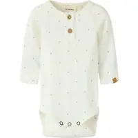 Lil´ Atelier BABY gebreide romper met stippen - ecru Jongens Stretchkatoen Ronde hals - maat 86