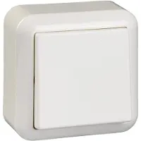 Schneider Electric Opbouw Wisselschakelaar - Polarwit - Contura - - 381604