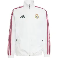 Adidas Sportjas 'Real Madrid Anthem' bourgogne / wit