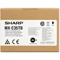Sharp MX-C36TB toner cartridge zwart (origineel)