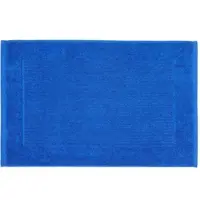 Homescapes Imperial badmat 100% katoen, marineblauw