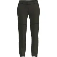 Salewa - Women's Puez Talvena DST 2/1 Pant - Trekkingbroek 40, groen