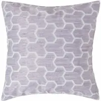 Homescapes Lila Geometrische Kussenhoes 45 x 45 cm