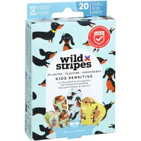 Wild Stripes Pleisters Kids Sensitive Animal Fun 20 Stuks