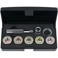 Ks Tools 150.4945 Olieaftapschroef-schroefdraadreparatieset, 12-delig M22 x 1,5