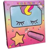 Sence Eenhoorn Badbruisbal set - 3 delige set - Inclusief make up tasje