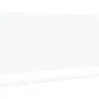 vidaXL Vervangingsdoek voor zonnescherm Wit 580 x 345 cm Polyester