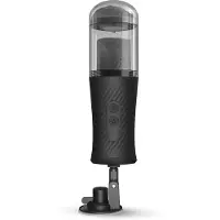 Dorcel Thrust Blow - automatische masturbator - oplaadbaar - zwart