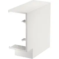 Rehau by OBO SIGNA Verticaal Hoekstuk Wandgoot - 6132766