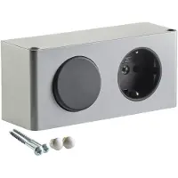 Sotech Powerbox contactdoos incl. lichtschakelaar voor 12 V 10 W LED verlichting combibox voor spiegelkast keukenkast TÜV getest (met voeding)