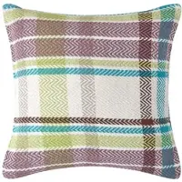 Homescapes Kleurrijke Falun Tartan kussenhoes 60 x 60 cm