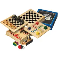 Philos Houten Spellen Verzameling Reisversie