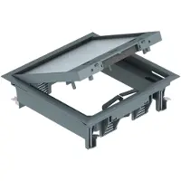 OBO Bettermann apparatuurbehuizing GES4-2U10T, kleur: ijzergrijs (7405145)