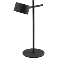 Osram LED-tafellamp Decor Kyoto, dimbaar, zwart, Woon-/ Eetkamer, Aluminium, Modern, LED tafellamp