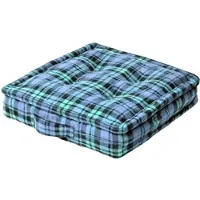 Homescapes Zitkussen Blackwatch Schotse ruit 50 x 50 x 10 cm & Polyester