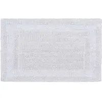 Homescapes XXL badmat wit 70x120 cm gemaakt van 100% katoen