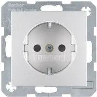 Hager Berker 47231404 - Type F - Aluminium - Aluminium - IP20 - 250 V - 16 A