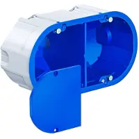 Kaiser 9069-94 Elektronicadoos Dubbel (Ø x d) 74 mm x 70 mm 5 stuk(s)