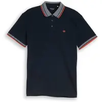 Tom Tailor Shirt donkerblauw / grijs / rood